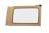 Bestop 18-26 Jeep Wrangler JL Oe JL Replacement Windows (Quarter Right Hand 4-Door Tan Twill Clear) thumbnail 1