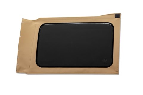 Bestop 18-26 Jeep Wrangler JL Oe JL Replacement Windows (Quarter Right Hand 4-Door Tan Twill Tinted) thumbnail 1