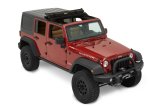 Bestop 07-18 Jeep Wrangler JK Sunrider For Hardtop (Premium Black Twill 2-Door Or 4-Door) thumbnail 1