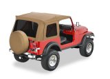 Bestop 76-86 Jeep Cj7 / 87-95 Wrangler YJ Supertop Classic (Spice Tinted Windows) thumbnail 1