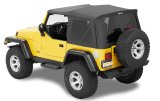 Bestop 97-06 Jeep Wrangler TJ Exc. Unlimited Supertop (Black Denim) thumbnail 1