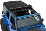 Bestop 18-26 Jeep Wrangler JL 4-Door Supertop (Premium Black Twill) thumbnail 5