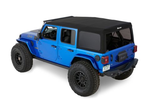 Bestop 18-26 Jeep Wrangler JL 4-Door Supertop (Black Diamond) thumbnail 8