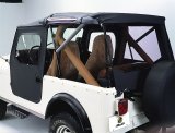 Bestop 76-86 Jeep Cj7 Tigertop (Black Crush) thumbnail 1