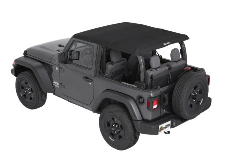 Bestop 18-26 Jeep Wrangler JL 2-Door Trektop (Black Diamond) thumbnail 7