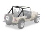 Bestop 87-90 Jeep Wrangler YJ Sport Bar Cover (Black Denim) thumbnail 1