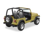 Bestop 92-95 Jeep Wrangler YJ Sport Bar Cover (Black Denim) thumbnail 1