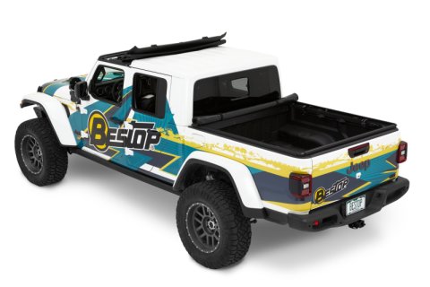 Bestop 20-26 Jeep Gladiator 5 Ft Bed Supertop Required Supertop Truck 2 Tonneau (Blk Diamond) thumbnail 4