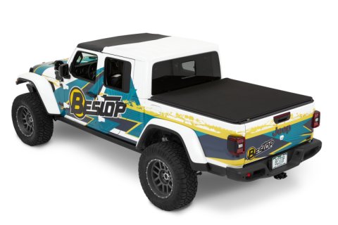 Bestop 20-26 Jeep Gladiator 5 Ft Bed Supertop Required Supertop Truck 2 Tonneau (Blk Diamond) thumbnail 5