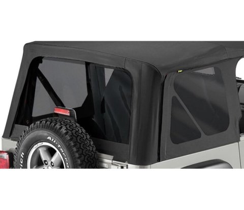 Bestop 97-02 Jeep Wrangler TJ Window Set (Black Diamond) thumbnail 1