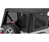 Bestop 97-02 Jeep Wrangler TJ Window Set (Black Denim) thumbnail 1