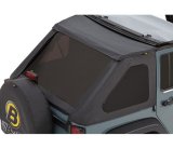 Bestop 07-18 Jeep Wrangler JK 4-Door Window Set (Black Diamond) thumbnail 1