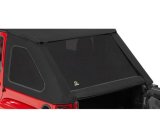 Bestop 07-18 Jeep Wrangler JK 4-Door Window Set (Premium Black Twill Fits Trektop 56923) thumbnail 1