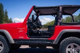 Bestop 97-02 Jeep Wrangler TJ Header Safari Bikini (Mesh) thumbnail 3