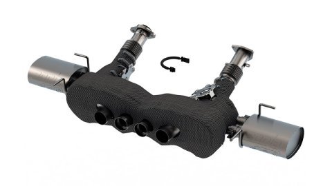Borla 23-26 Chevrolet Corvette C8 Z06 5.5L V8 AT 3in ATAK Exhaust (Reuse OE Tips) thumbnail 2