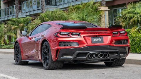 Borla 23-26 Chevrolet Corvette C8 Z06 5.5L V8 AT 3in ATAK Exhaust (Reuse OE Tips) thumbnail 3