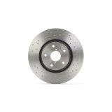 Brembo 2015 Subaru Legacy/15-19 Outback/15-20 WRX XTRA Drilled Front Rotor thumbnail 2