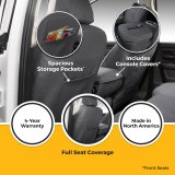 Covercraft 15-20 Ford F-150 Carhartt Super Dux PrecisionFit Custom 1st Row Seat Covers - Gravel thumbnail 3