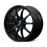 Gram Lights 57NR LIMITED II 17x7.0 +47 4-100 Semigloss Black Wheel w/ Black Cap/Stickers/Air Valve thumbnail 6