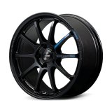 Gram Lights 57NR LIMITED II 18x8.5 +22 5-112 Semigloss Black Wheel w/ Black Cap/Stickers/Air Valve thumbnail 6