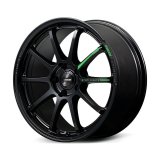 Gram Lights 57NR LIMITED II 18x9.5 +45 5-120 Semigloss Black Wheel w/ Black Cap/Stickers/Air Valve thumbnail 5
