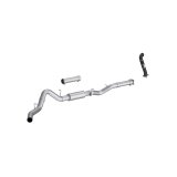 MBRP 2005 Chevy Silverado / GMC Sierra 2500/3500HD 4in OD CatBack Single Side Exit w/ Downpipe - AL thumbnail 1