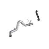 MBRP 15-16 Chevy Silverado / GMC Sierra 2500/3500HD 4in OD CatBack Single Side Exit w/ Downpipe - AL thumbnail 1