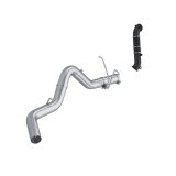 MBRP 11-15 Chevy Silverado / GMC Sierra 2500/3500HD 4in OD CatBack Single Side Exit w/ Downpipe - AL thumbnail 1