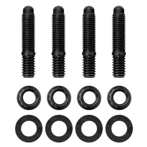 Moroso 5/16in-24 x 1.625in Long 12-Point Nuts Carburetor Stud Kit