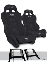 PRP Seats Can-Am Maverick X3/R XCR Suspension Seats Mount & Slider Kit (Pair) - Black thumbnail 1