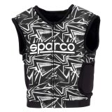 Sparco Vest SJ Pro K-3 SML - BLK/WHT thumbnail 1
