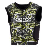 Sparco Vest SJ Pro K-3 140 - BLK/YEL thumbnail 1