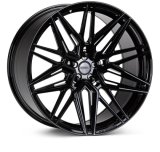 Vossen HF7 - 22x11.5 - ET36 - 5x112 - 66.56 - DEEP - GB - Gloss Black Wheel thumbnail 2