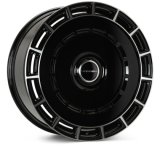 Vossen HF-9 22x11 - 5x112 - ET30 - 66.56 - Deep - Gloss Black Polished Wheel thumbnail 1