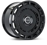 Vossen HF-9 22x11 - 5x112 - ET30 - 66.56 - Deep - Gloss Black Polished Wheel thumbnail 2