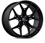 Vossen HF5 - 20x12 - ET45 - 5x120.65 - 70.3 - Super Deep - SB - Satin Black Wheel thumbnail 1