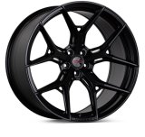 Vossen HF5 - 20x12 - ET45 - 5x120.65 - 70.3 - Super Deep - SB - Satin Black Wheel thumbnail 2