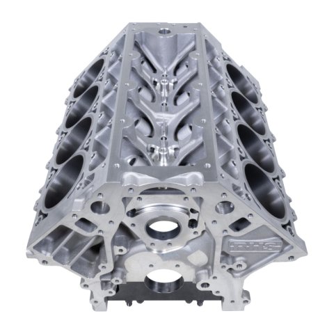Edelbrock RHS LS Aluminum Race Block 9.750in Tall Deck 4.120in Bore 0.904in Lifter thumbnail 7