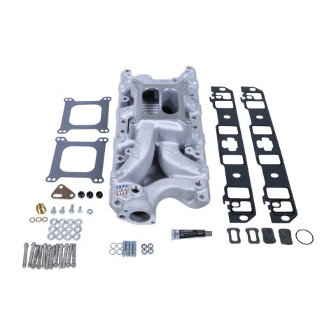 Edelbrock Small Block Ford RPM Air-Gap Manifold & Install Kit thumbnail 1