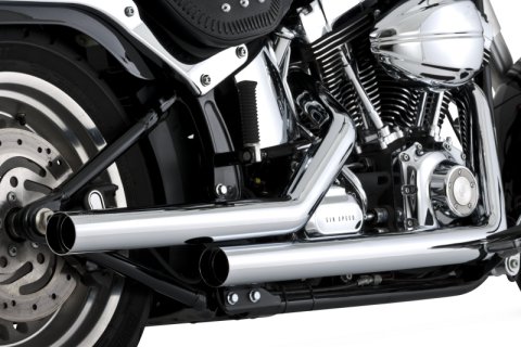 Vance & Hines 86-09 Harley-Davidson Softail Straightshots Exhaust thumbnail 1