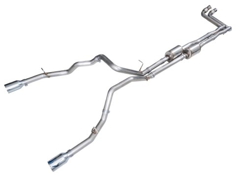 AWE Tuning 2025+ RAM 1500 3.0TT Rebel 0FG Cat-Back Exhaust w/ Chrome Silver Tips thumbnail 1