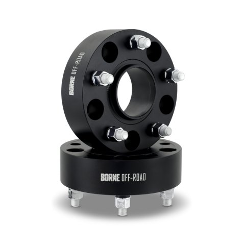 Mishimoto Wheel Spacers - 5x139.7 - 77.8CB - 50 - M14 - Black