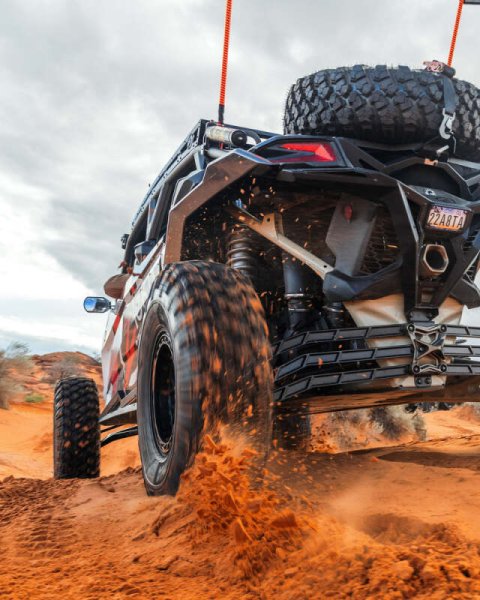 Elektric Offroad 2017+ Can Am Maverick X3 Volt Billet Radius Rods Anodized Black RS 72In Model Only thumbnail 3