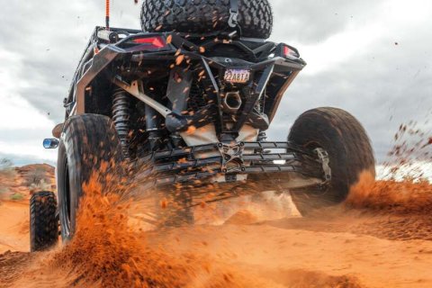 Elektric Offroad 2017+ Can Am Maverick X3 Volt Billet Radius Rods Anodized Clear (RS 72In Model) thumbnail 1