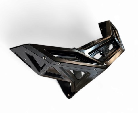 Elektric Offroad 2022-2025 Polaris Rzr Pro R/ Pro S/Turbo R Billet Front Winch Bumper Anodized Black thumbnail 1