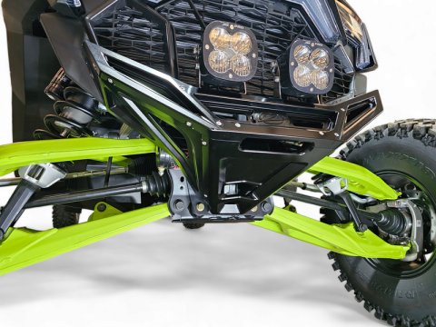 Elektric Offroad 2022-2025 Polaris Rzr Pro R/ Pro S/Turbo R Billet Front Winch Bumper Anodized Black thumbnail 3