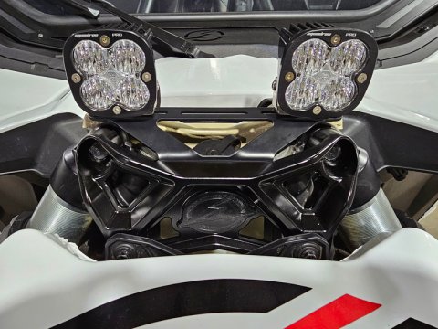 Elektric Offroad 2017+ Can Am X3 Maverick Front Shock Mount Brace W/ Light Mount Anodized Black thumbnail 7