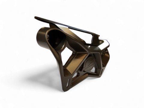 Elektric Offroad 2017+ Can Am X3 Maverick Front Shock Mount Brace W/ Light Mount Anodized Gun Metal thumbnail 4