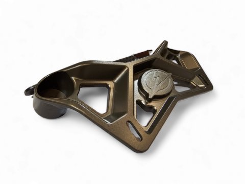 Elektric Offroad 2017+ Can Am X3 Maverick Front Shock Mount Brace W/ Light Mount Anodized Gun Metal thumbnail 6