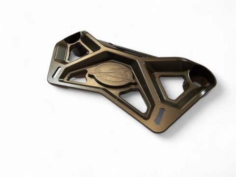 Elektric Offroad 2017+ Can Am X3 Maverick Front Shock Mount Brace W/ Light Mount Anodized Gun Metal thumbnail 7